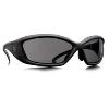 Revision Hellfly Ballistic Sunglasses (Black/Clear)